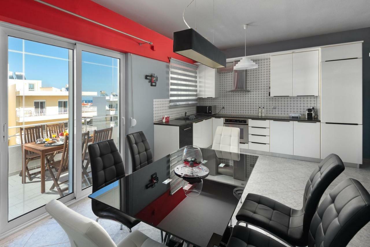 Rhodes City S&A Amazing Sea View Apartment المظهر الخارجي الصورة